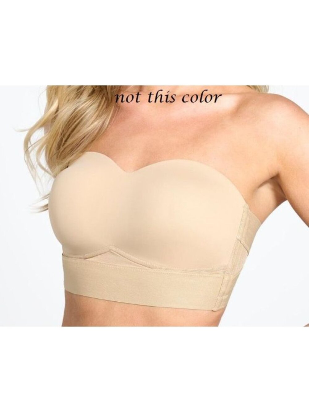 Rhonda Shear 2-pack Molded Cup Convertible Strapless Bra MEDIUM - Picture 10 of 11